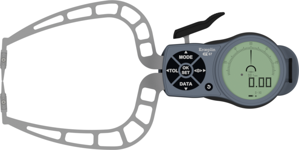 德国KROEPLIN 数显外卡规  K330S